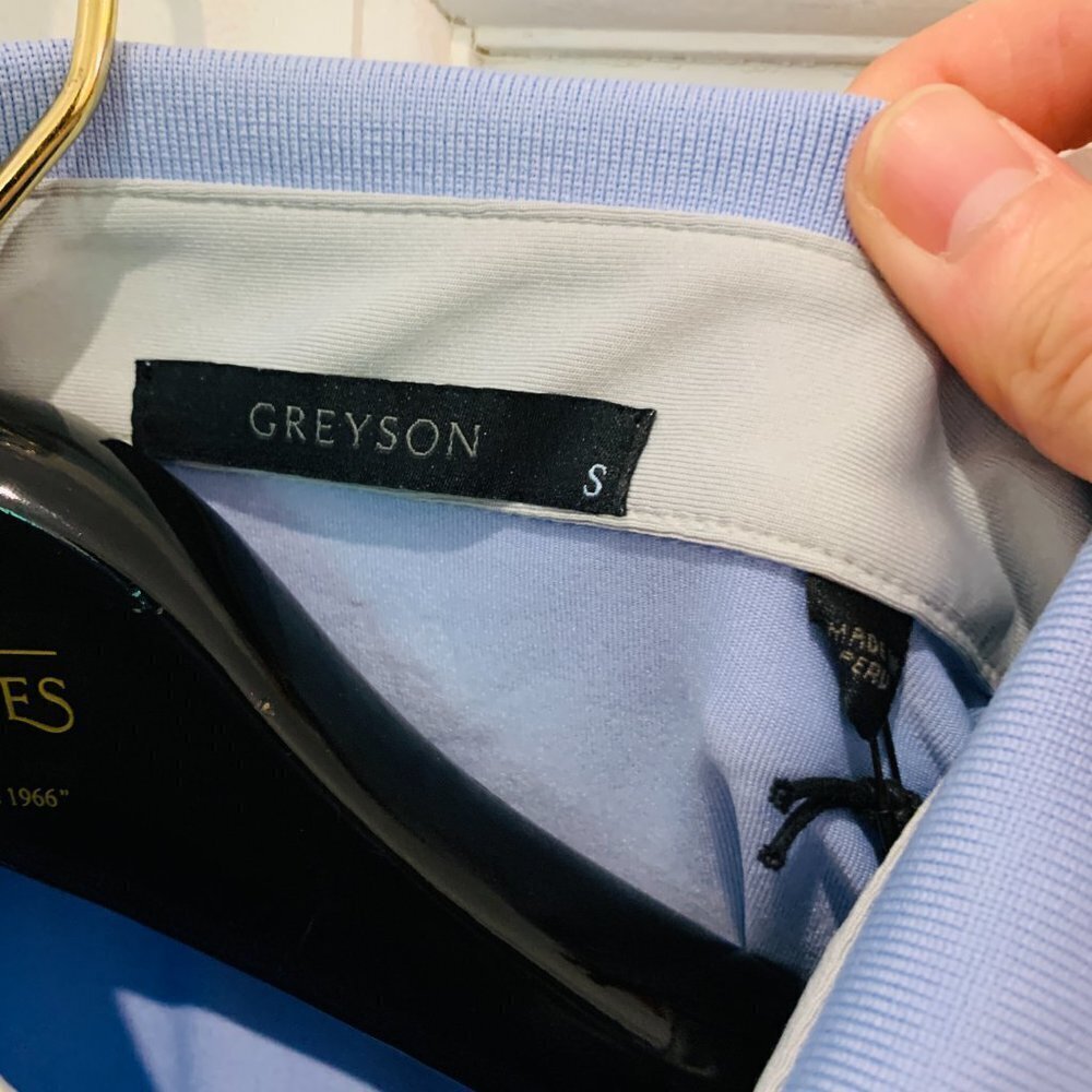 Greyson NWT Men's Small Golf Shirt Katonah Sport Polo - Picture 6 of 7
